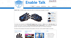 Desktop Screenshot of enabletalk.com